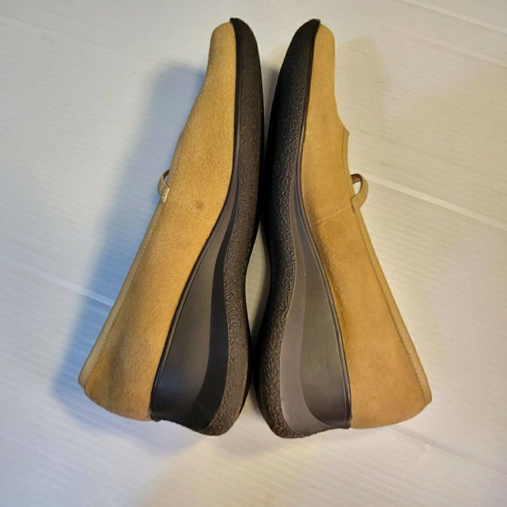 Sam & Libby size 9M Tan Suede Leather Sport Shoe Scamper Chunky Heel As … - Picture 6 of 12